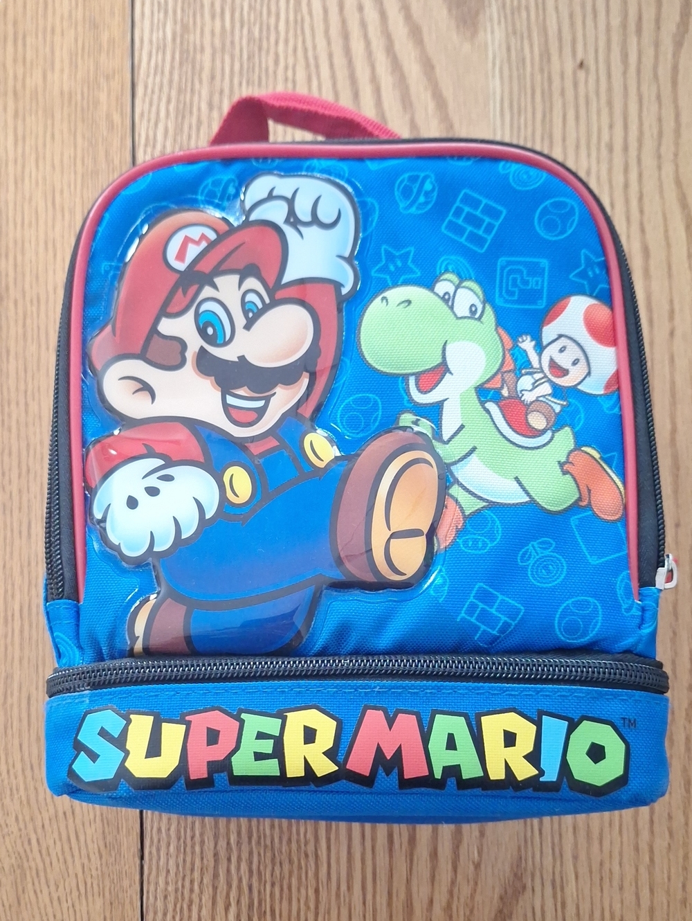 Super Mario Blue Kids Lunchbox